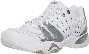 Prince T22 White/Silver Women's Shoes